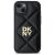 DKNY Fekete Steppelt iPhone 15 Tok Elölnézet