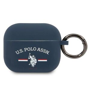 U.S. Polo Assn Etui ochronne do AirPods 3 granatowe 140483293 - Zestaw słuchawkowy