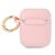 Husă de protecție Guess GUA2SSSI Silicon Vintage Script pentru AirPods 1/2 roz 127029886