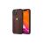 BMW Leather Curve Perforált iPhone 13 Tok Telefon Kijelzővel