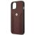 BMW Leather Curve Perforált iPhone 13 Tok - Szögletes Profil