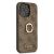 Guess GUHCP13L4GMRBR iPhone 13 Pro / 136,1" brązowy/brown hardcase 4G with ring stand 127030611
