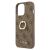 Guess GUHCP13L4GMRBR iPhone 13 Pro / 136,1" brązowy/brown hardcase 4G with ring stand 127030611