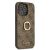 Guess GUHCP13L4GMRBR iPhone 13 Pro / 136,1" brązowy/brown hardcase 4G with ring stand 127030611