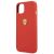 Ferrari Szilikon Tok Iphone 13 Mini Piros Borítóhoz 127030993