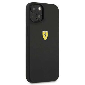 Iphone 13 Mini 5.4 Fekete Ferrari Keménytázos Szilikon Tokborító 140487189 - Ferrari Telefontok