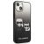 Etui Karl Lagerfeld Gradient Ikonik Karl&Choupette na iPhone 13 mini - czarne 127033614
