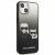 Etui Karl Lagerfeld Gradient Ikonik Karl&Choupette na iPhone 13 mini - czarne 127033614