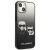 Etui Karl Lagerfeld Gradient Ikonik Karl&Choupette na iPhone 13 mini - czarne 127033614
