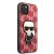 Karl Lagerfeld Ikonik Patch iPhone 13 Mini Tok - Piros Monogram