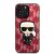 Karl Lagerfeld Monogram Ikonik Patch Tok Iphone 13 Pro Max Telefonhoz - Piros 127033723