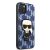 Karl Lagerfeld Monogram Ikonik Patch kék iPhone 13 tok