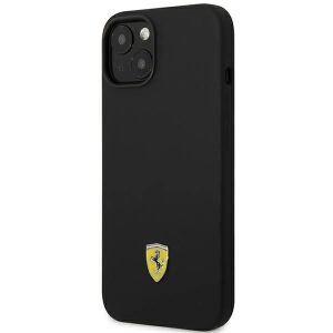 Iphone 14 Plus Fekete Szilikon Ferrari Tokborító 127034827 - Ferrari Telefontok