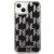Elölnézet Karl Lagerfeld Folyékony Csillám Monogram iPhone 14 Tok