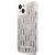 Karl Lagerfeld iPhone 14 Plus Csillámos Monogram Védőtok