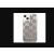 Karl Lagerfeld iPhone 14 Plus Ezüst Csillámos Monogram Tok