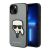 Karl Lagerfeld Saffiano ezüst iPhone 14 Plus tok telefonnal