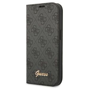 Guess 4G Metal Camera Outline Booktype Case - Etui iPhone 14 Pro Max (czarny) 127036967 - Guess