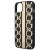 Karl Lagerfeld Monogram Stripe iPhone 14 Plus tok - Szögletes nézet