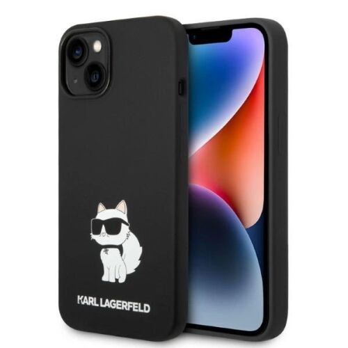 Etui Karl Lagerfeld KLHCP14MSNCHBCK do iPhone 14 Plus 6,7" hardcase Silicone Choupette 127037425