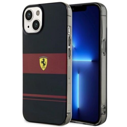 Ferrari Imd Kombi Tok Magsafe Tokhoz Fokozat Iphone 14-Hoz Fekete
