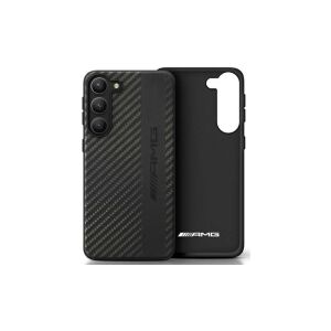 Amg Carbon Kryt Puzdra Samsung Galaxy S23+ Čierne 140651759 - Puzdrá na telefóny