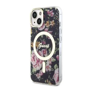 Etui Guess GUHMP14SHCFWSK do iPhone 14 6.1" hardcase Flower MagSafe 140504514 - Handyhüllen