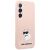 Karl Lagerfeld Choupette rózsaszín Samsung Galaxy S23 tok