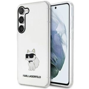 Karl Lagerfeld Ikonik Choupette Puzdro pre Samsung Galaxy S23+ - Priehľadné 127041007 - Puzdrá na telefóny