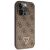 Guess Guhcp14Lp4Tdscpw Kereszttestű Tok Iphone 14 Pro Barna Logo 4G-Hez 127043751