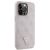 Szögletes nézet a Guess rózsaszín 4G logós iPhone 13 Pro/13 tokról