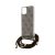 Guess 4G Nyomtatású iPhone Tok Barna Crossbody Zsinórral