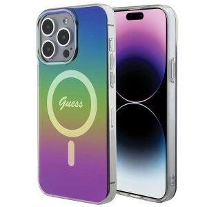 Etui Guess GUHMP15LHITSK do iPhone 15 Pro 6.1" wielokolorowy/rainbow hardcase IML Iridescent MagSafe 127044552 - Handyhüllen