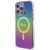 Etui Guess GUHMP15LHITSK do iPhone 15 Pro 6.1" wielokolorowy/rainbow hardcase IML Iridescent MagSafe 127044552