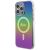 Etui Guess GUHMP15LHITSK do iPhone 15 Pro 6.1" wielokolorowy/rainbow hardcase IML Iridescent MagSafe 127044552