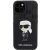 Közelkép a Karl Lagerfeld Ikonik iPhone 15 Tokról