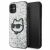 Karl Lagerfeld Glitter Choupette iPhone 11/XR Tok - Ezüst