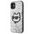Csillámos Karl Lagerfeld Choupette Tok iPhone 11/XR-hez