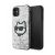Karl Lagerfeld Case Glitter Choupette Patch Iphone 11 / Xr Silver Telefonhoz 127046785