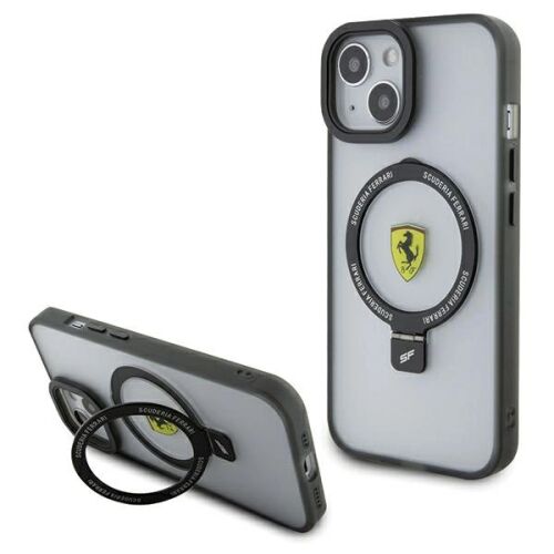 Ferrari Gyűrű Állvány Tok Magsafe-Hoz Iphone 15 Plus/14 Plus-Hoz, Átlátszó 127046954