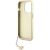 Guess iPhone 15 Pro szürke tok belső nézete charm-mal