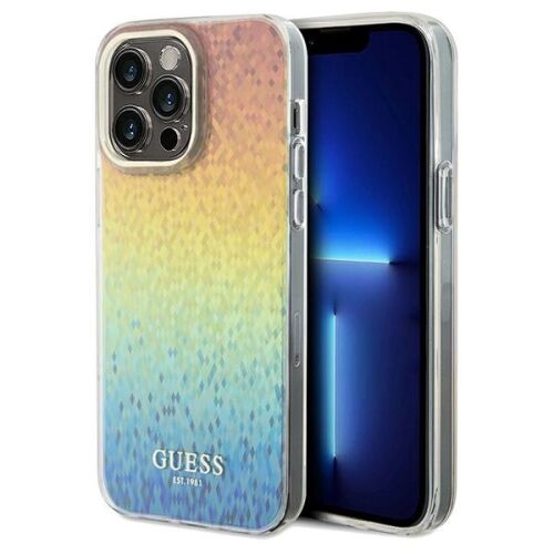 Guess Iml Faceted Mirror Disco Iridescent Tok Iphone 13 Pro Max Tokhoz 127047551