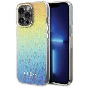 Etui Guess GUHCP15XHDECMI do iPhone 15 Pro Max 6.7" wielokolorowy hardcase IML Faceted Mirror Disco Iridescent 127047605 - Handyhüllen