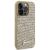 Guess Disco Metal Script Tok Iphone 15 Pro Gold Tokhoz 127047857