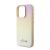 Guess GUHCP15LPSAIRSD iPhone 15 Pro 6.1&quot; auriu/auriu hardcase Saffiano Iridescent Script 127050329
