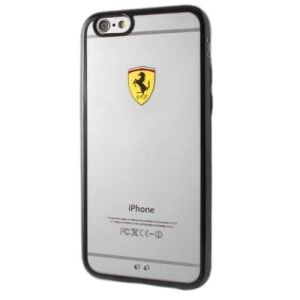 Ferrari Racing Shield Obal na iPhone 6 Plus Čierna 127051593 - Ferrari Puzdrá na telefóny