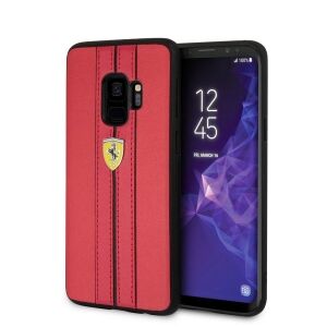 Etui Ferrari Urban na Samsung Galaxy S9 - czerwone 127051747 - Ferrari Handyhüllen
