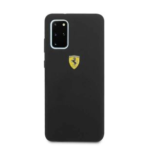 Ferrari silikónový kryt puzdra pre Samsung Galaxy S20+ Čierny 140536267 - Ferrari Puzdrá na telefóny