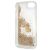 Guess iPhone 7/8/SE Arany Csillámos Szív Tok