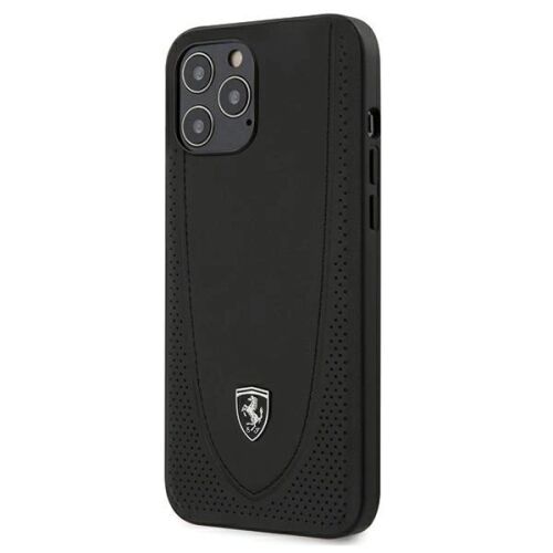 Ferrari FEOGOHCP12LBK iPhone12 Pro Max 6,7" czarny/black hardcase Off Track Perforated 127052535